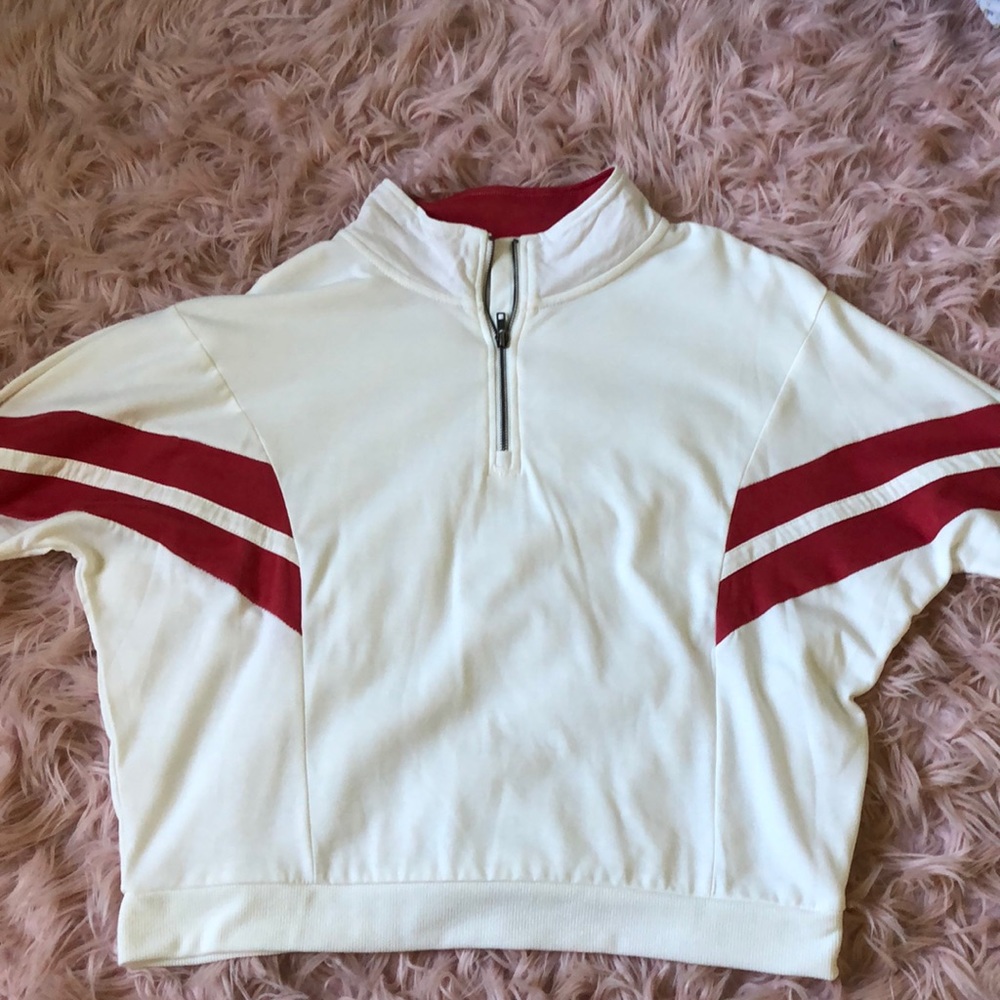 Cute Large loose sweater-Red